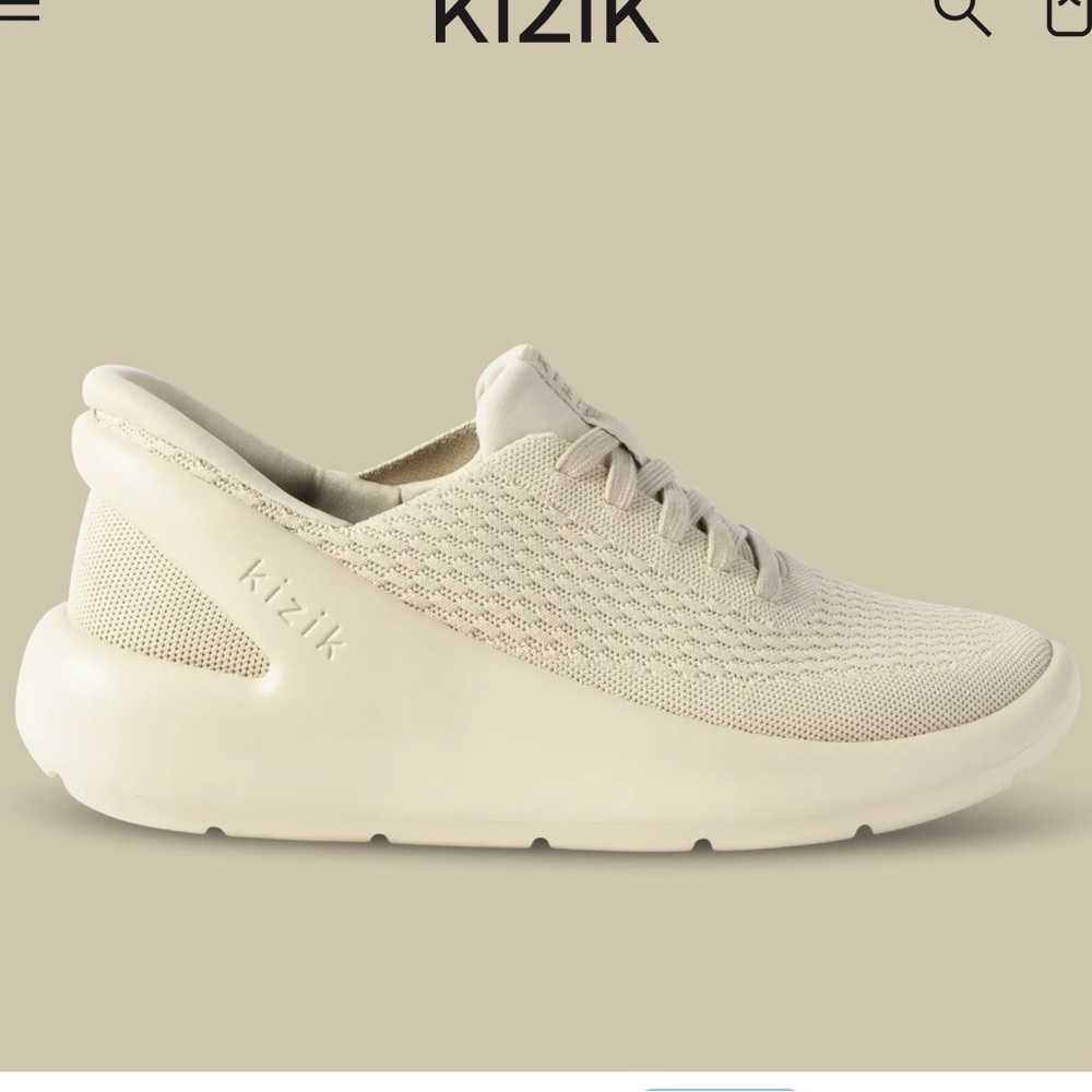 Kizik slip on sneakers size 8